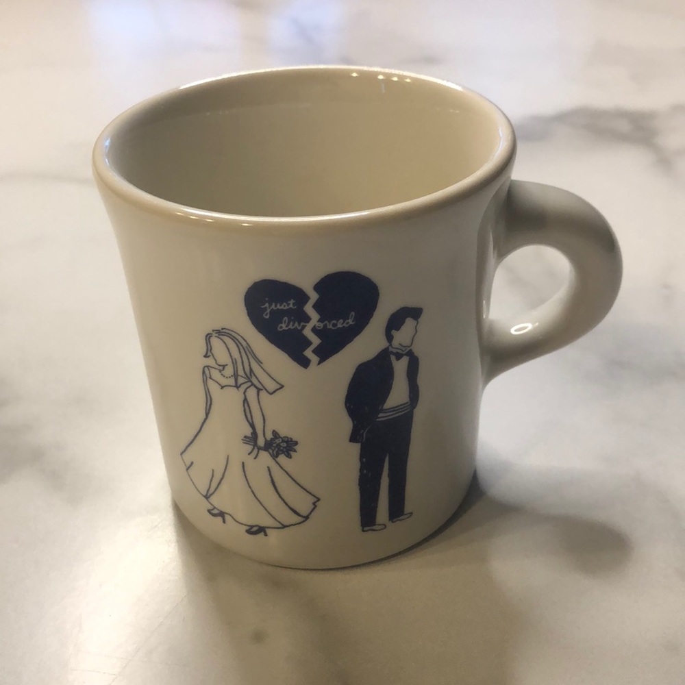 Fish Eddy ‘Just Divorced’ Coffee Mug